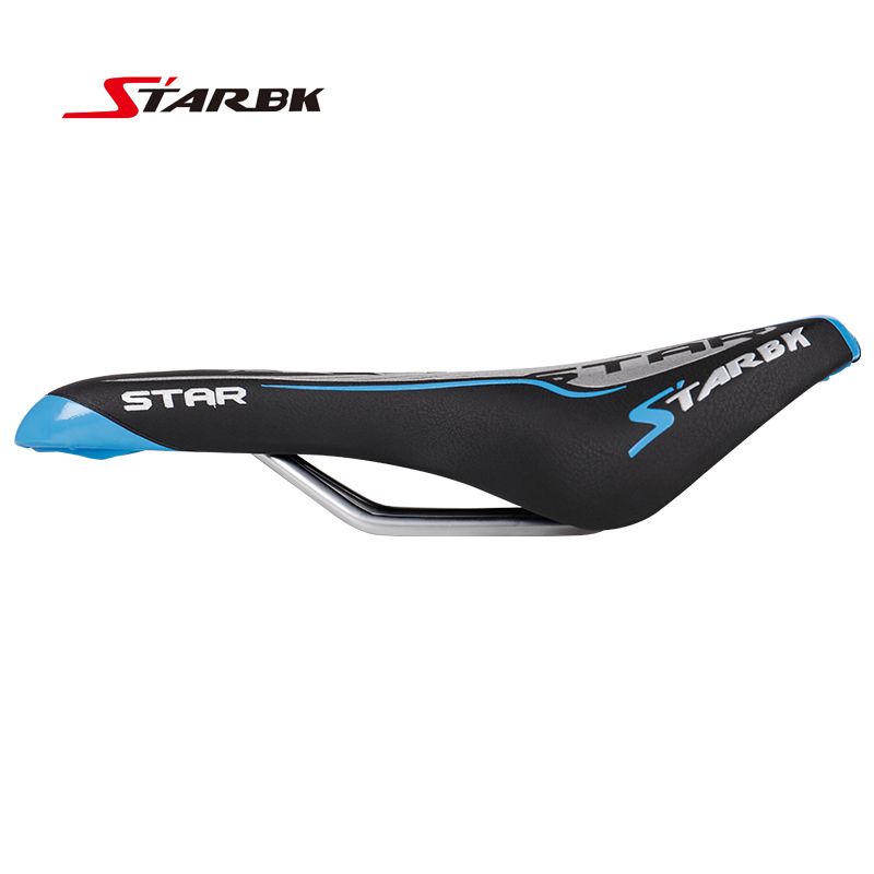 STARBK 300g Hollow Design Bike Saddle Mountain Road Bike MTB Front Seat Cushion CR-MO Bow Comfy Durable Bicycle Parts