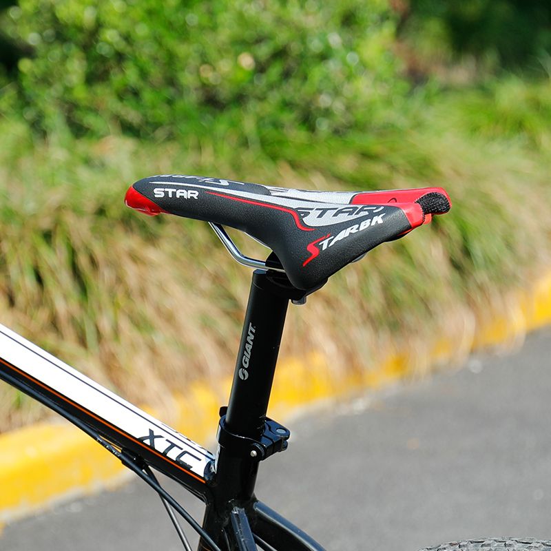 STARBK 300g Hollow Design Bike Saddle Mountain Road Bike MTB Front Seat Cushion CR-MO Bow Comfy Durable Bicycle Parts