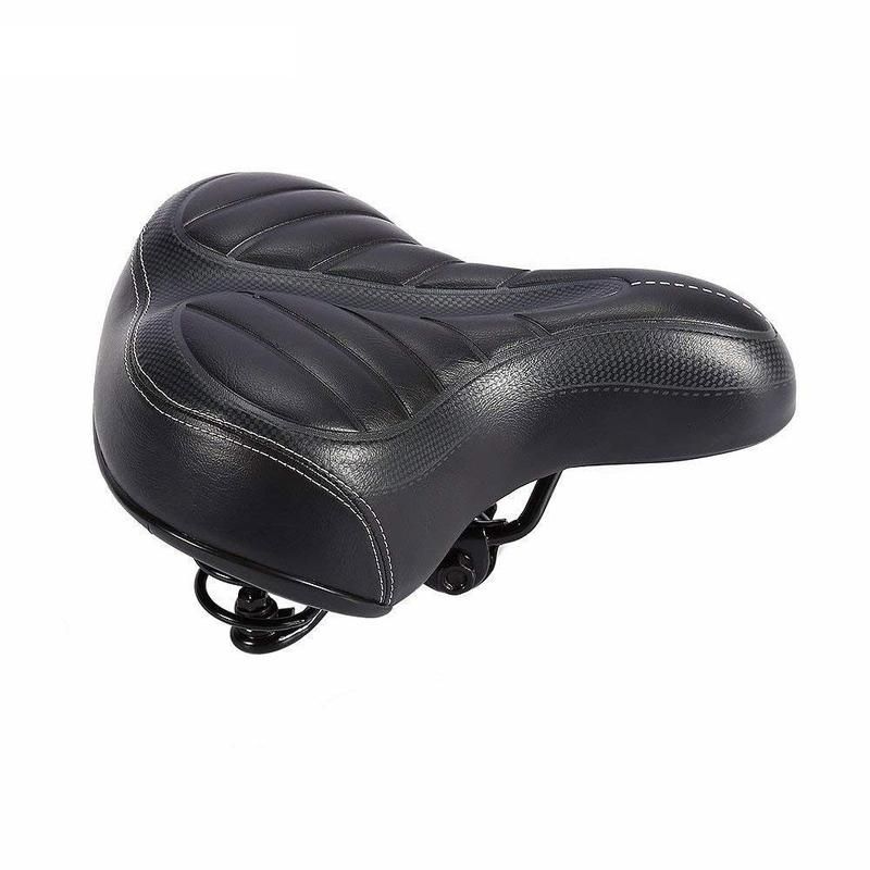 Comfortable Wide Large Bicycle  Cruiser Extra Sporty Soft Pad Saddle Seat Suitable For Any Type Of Bicycle