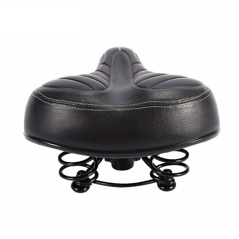 Comfortable Wide Large Bicycle  Cruiser Extra Sporty Soft Pad Saddle Seat Suitable For Any Type Of Bicycle