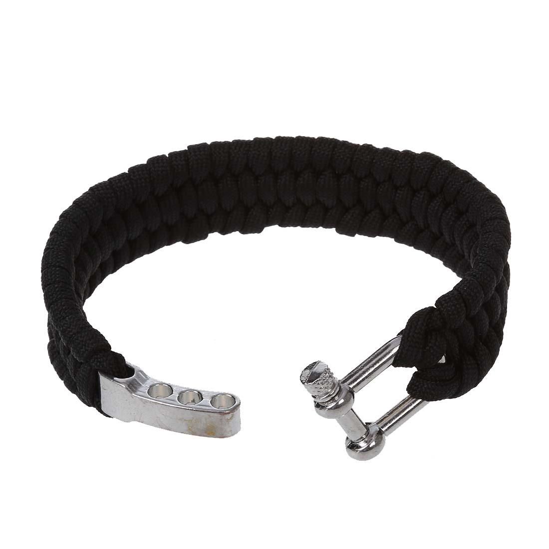 7 Strand Survival Military Weave Bracelet Cord Buckle -