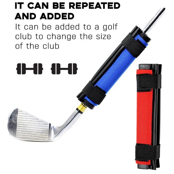 Weight Power Swing Ring For Golf Clubs Training  Practice Tool Red