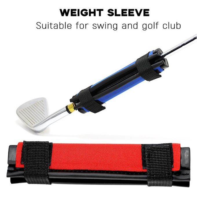 Weight Power Swing Ring For Golf Clubs Training  Practice Tool Red