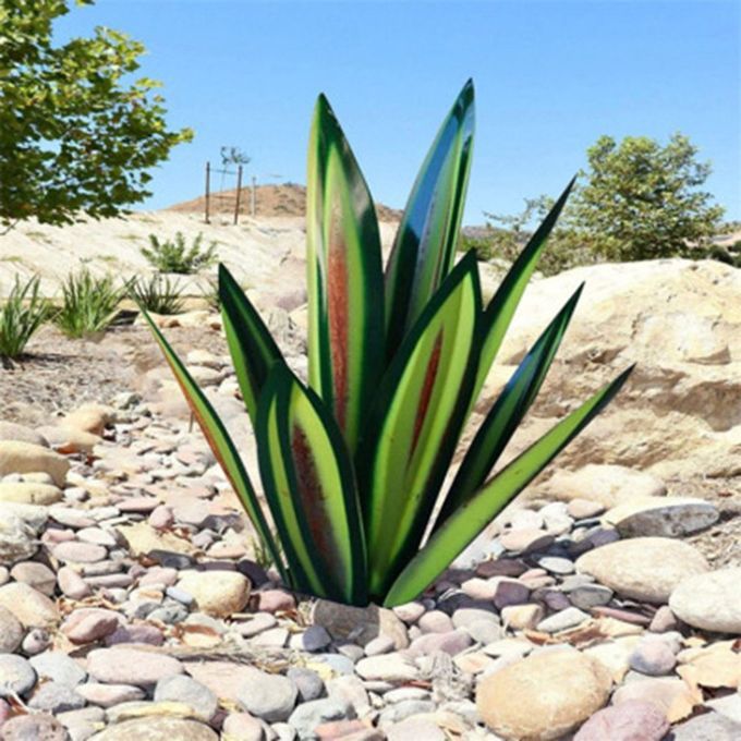 27 M Iron Art Tequila Plant Ornament DIY's De Oration  Reative Iron Ornament-green