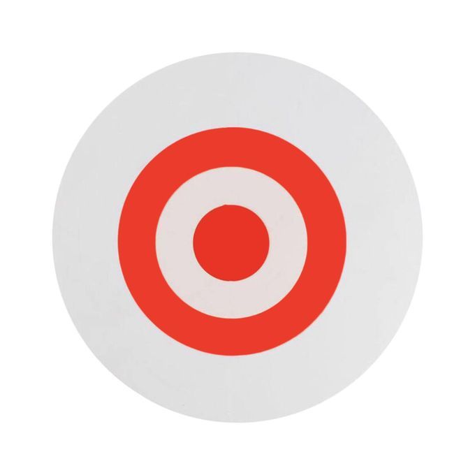 10inch EVA Arrow Target Portable Round Target With 2 Colored White Red