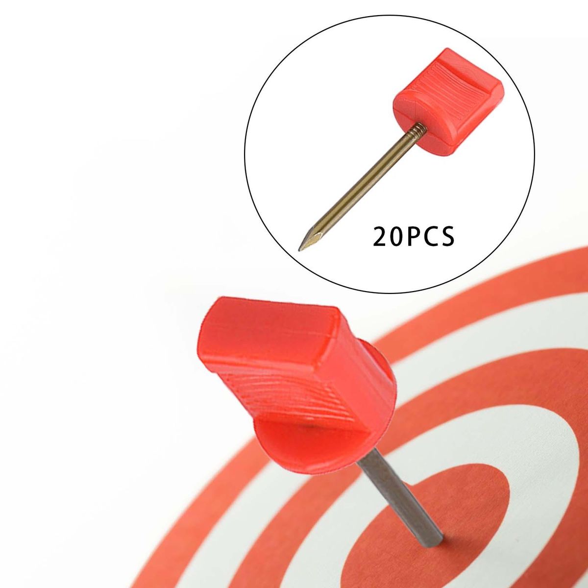 20x  Target Pins Eva Foam Target Nails For Practice