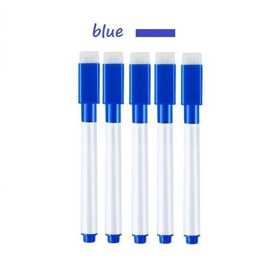 5pcs Magnetic Whiteboard Marker Pen White Board Pen