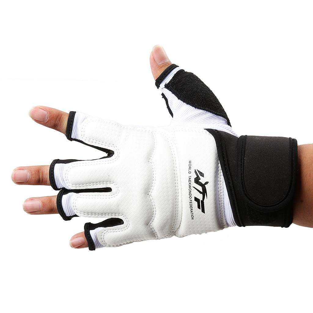 Kids Adults Half Finger Boxing Gloves/Taekwondo/ Muay Thai