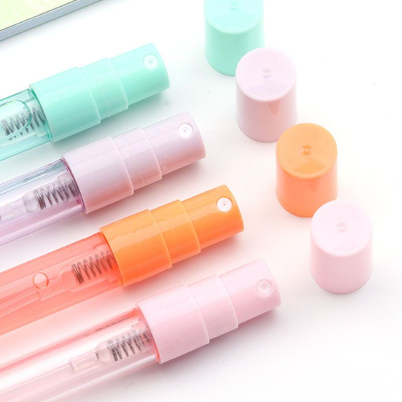 4 In 1  Multi-function Plastic Ballpen With Spray 5ml Capacity And Phone Stand And Cleaner 6 Pack