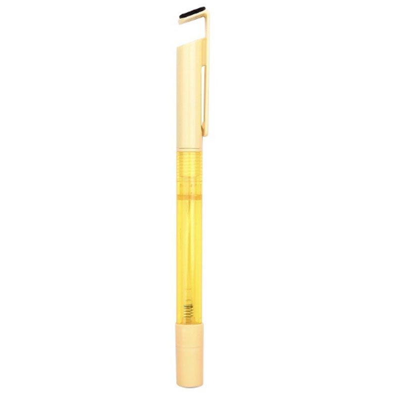 4 In 1  Multi-function Plastic Ballpen With Spray 5ml Capacity And Phone Stand And Cleaner 6 Pack