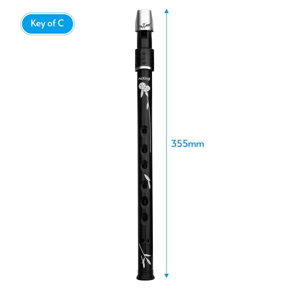 Lightweight Irish Whistle Tin Whistle Flute Recorder Instrument for Kids Adults Students Beginners Soprano Recorder Irish & International Wind Instrument Key of C