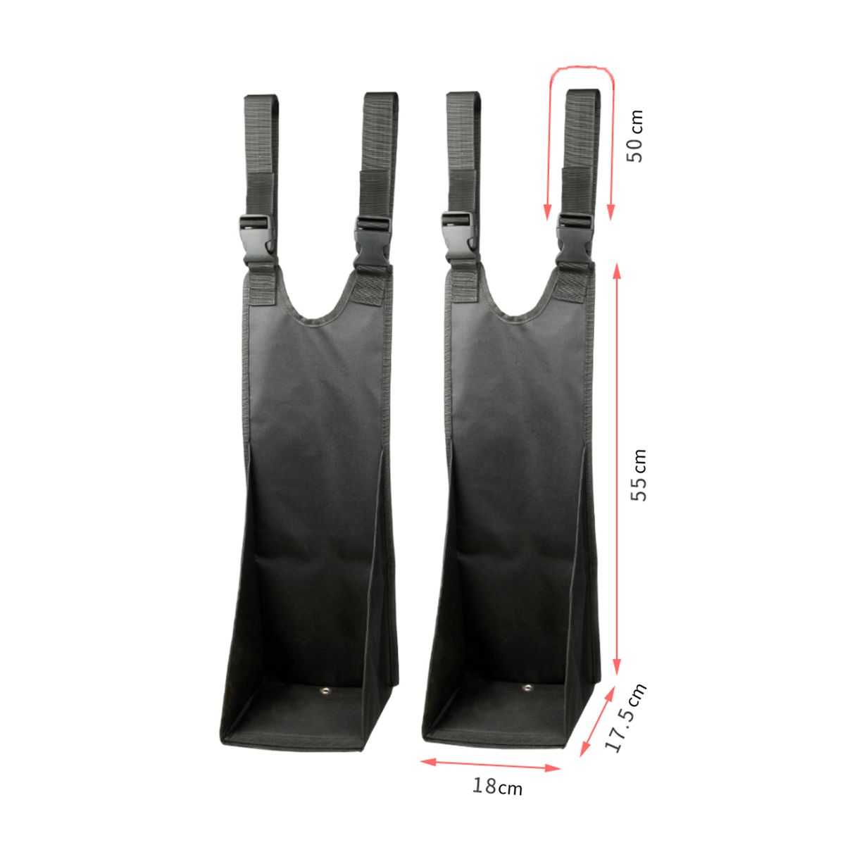 2pcs ATV Rear Passenger Foot Pegs Adjustable Foldable