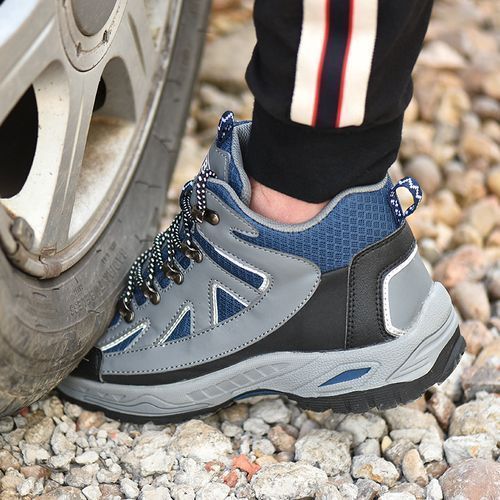 Men's Outdoor High Top Steel Toe Cap Safety Boot Shoes