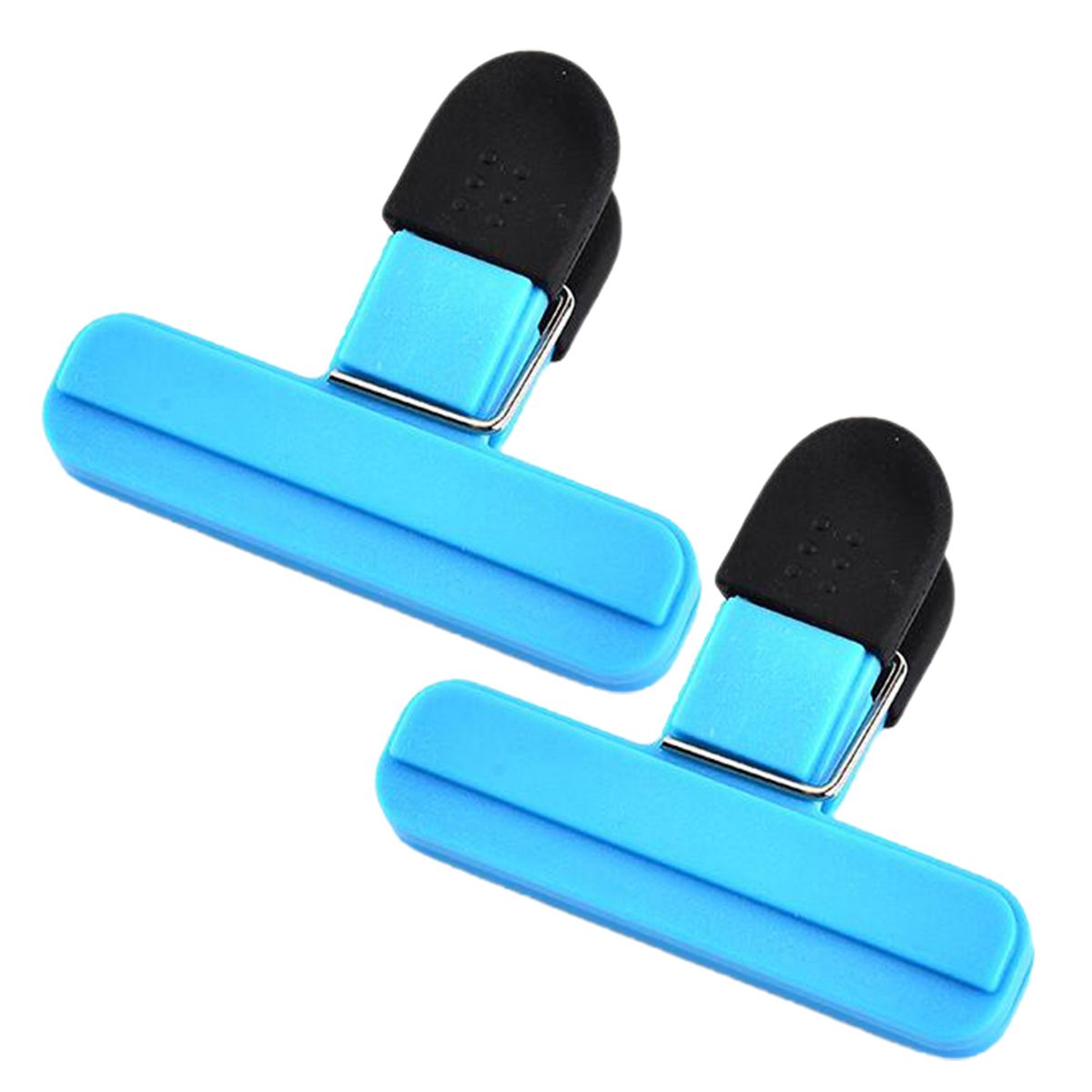2Pcs Sealing Clip Food Preservation Moisture-proof Seal-Blue