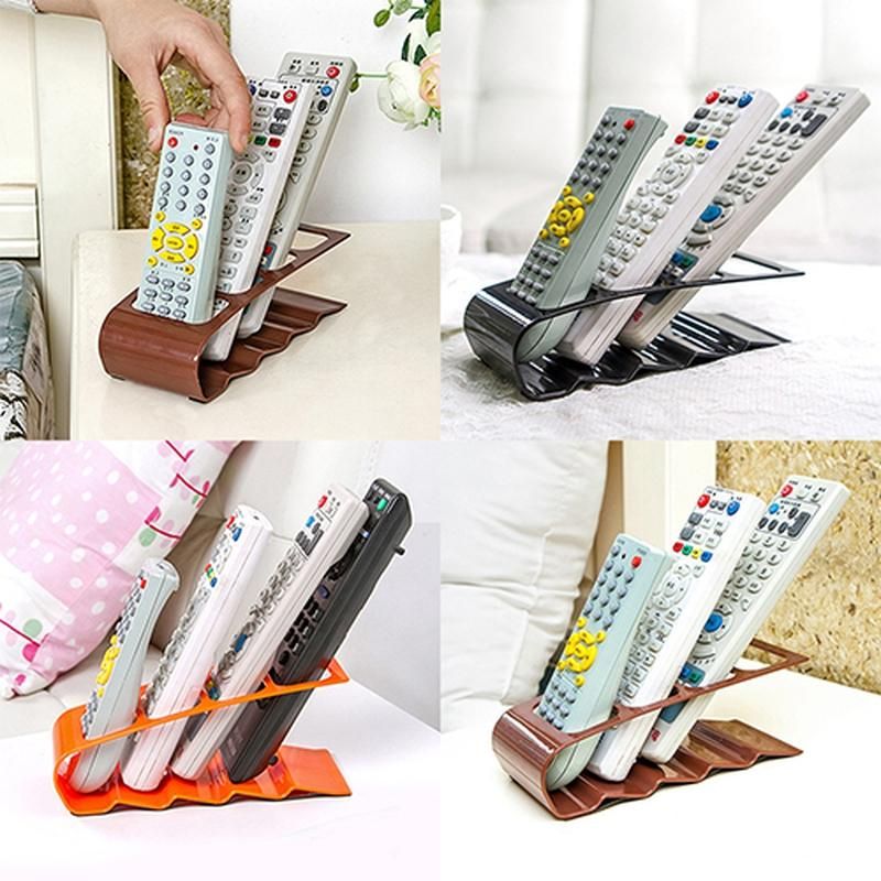 VCR DVD TV Remote Control CellPhone Stand Holder 4-Coffee