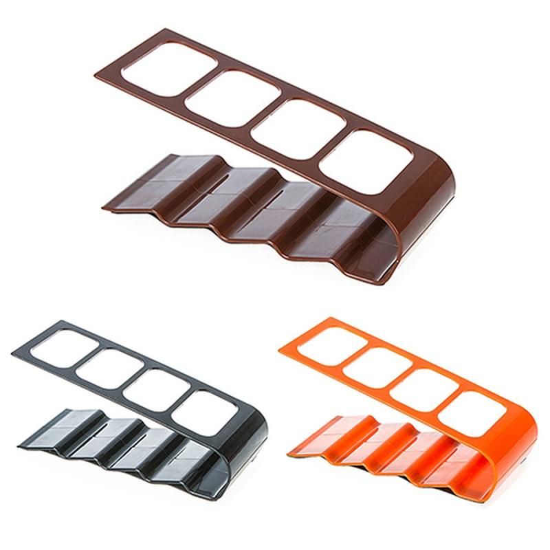 VCR DVD TV Remote Control CellPhone Stand Holder 4-Coffee