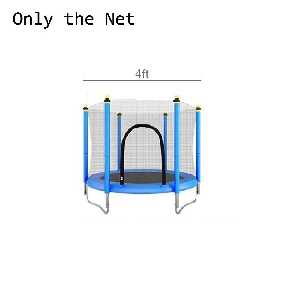 4-8ft Outdoor Trampoline Protective Net For Kid Child Anti-fall Polyethylene-4ft