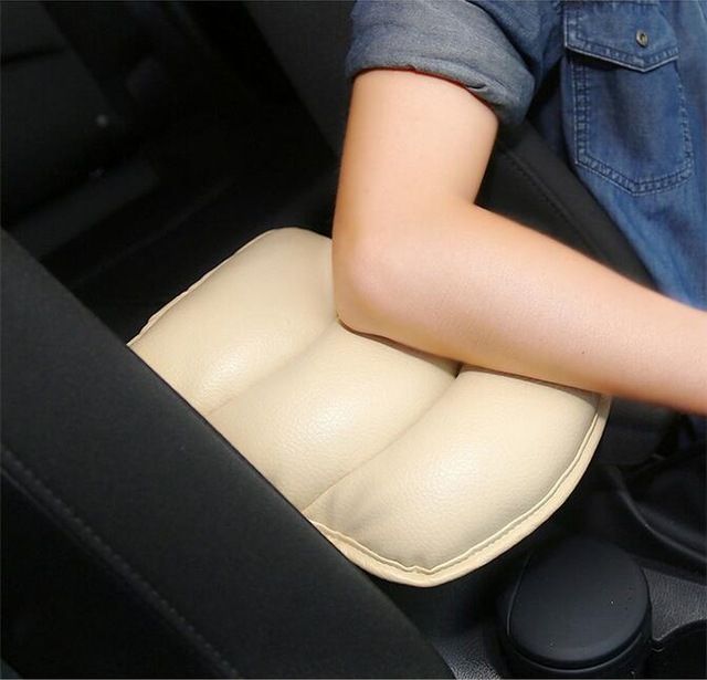 Atreus Soft PU Car Armrests Seat Cover Arm Rest Pad For Lexus Hyundai Solaris IX35 Tucson Accent Citroen C4 C5 C3 Xsara Picasso