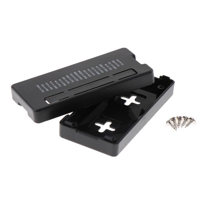 Black ABS Case Shell Protective Cover Enclosure Box For Raspberry Pi