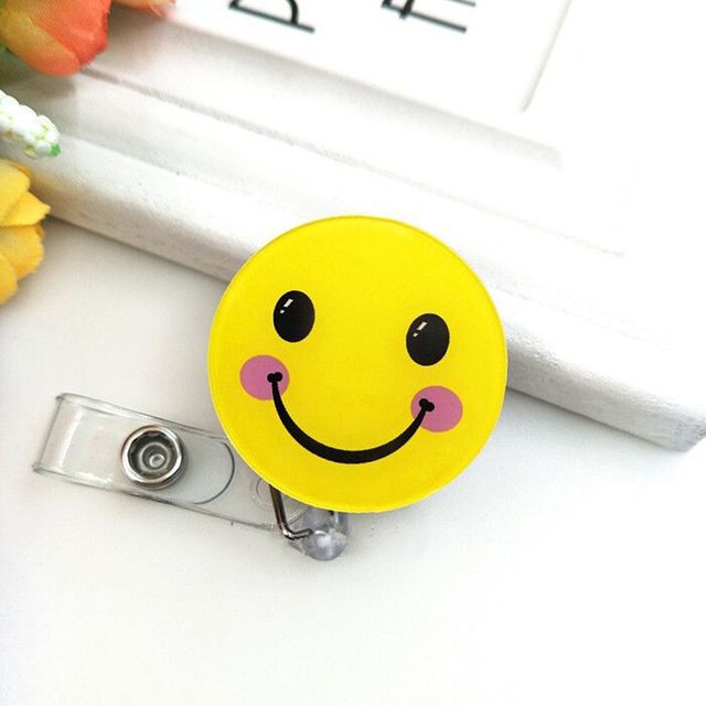 Retractable Badge Reel Kawaii Pull Key Id Name Car