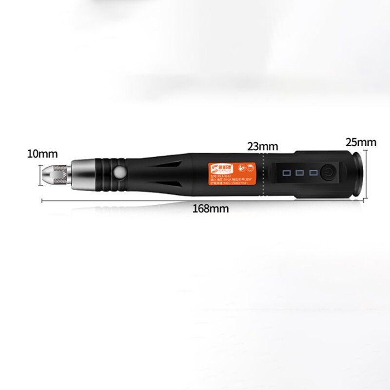 USB Cordless Rotary Tool Kit Woodworking Engraving Pen DIY