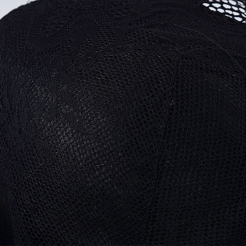 Chuns Black Sexy Lace Padded Push-Up Bra