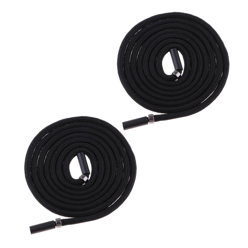 Set Of 2 Multi-purpose Rope Replacement Drawstring With Metal Tips G
