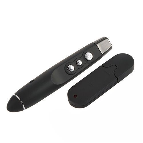 Laser Pointer Pen For Powerpoint Presentation Remote Controller + USB Receiver