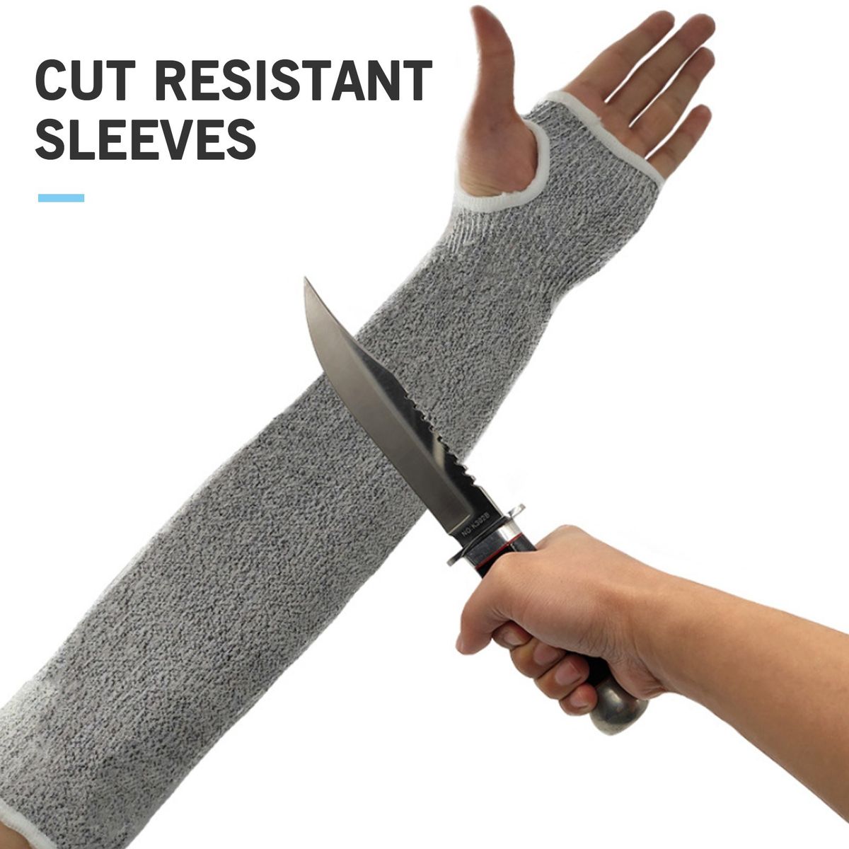 Cut Resistant Sleeves 17-inch Arm Protection Sleeves Slash