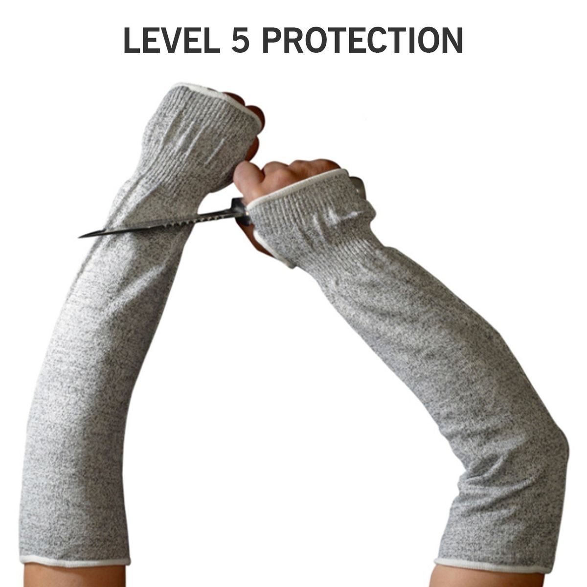 Cut Resistant Sleeves 17-inch Arm Protection Sleeves Slash