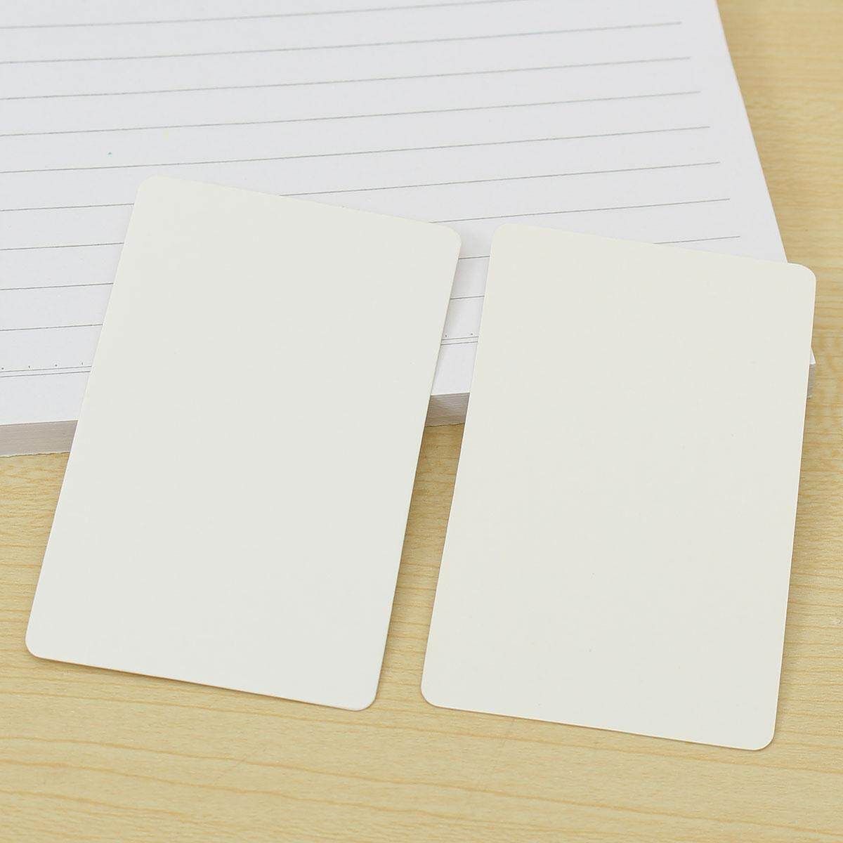 100Pcs New Arrival Kraft Paper Card Message Memo Wedding Party Gift Thank You Cards DIY Bookmarks Vocabulary Card Brown White White