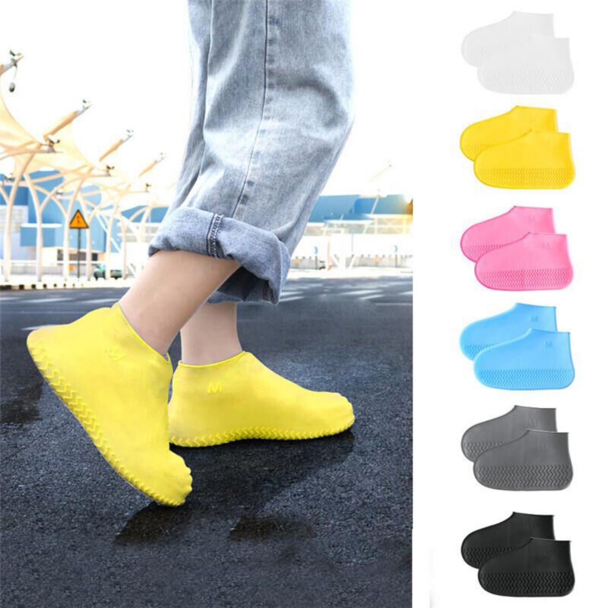 Waterproof Shoes Boot Cover Oilproof Dustproof Rain Boot