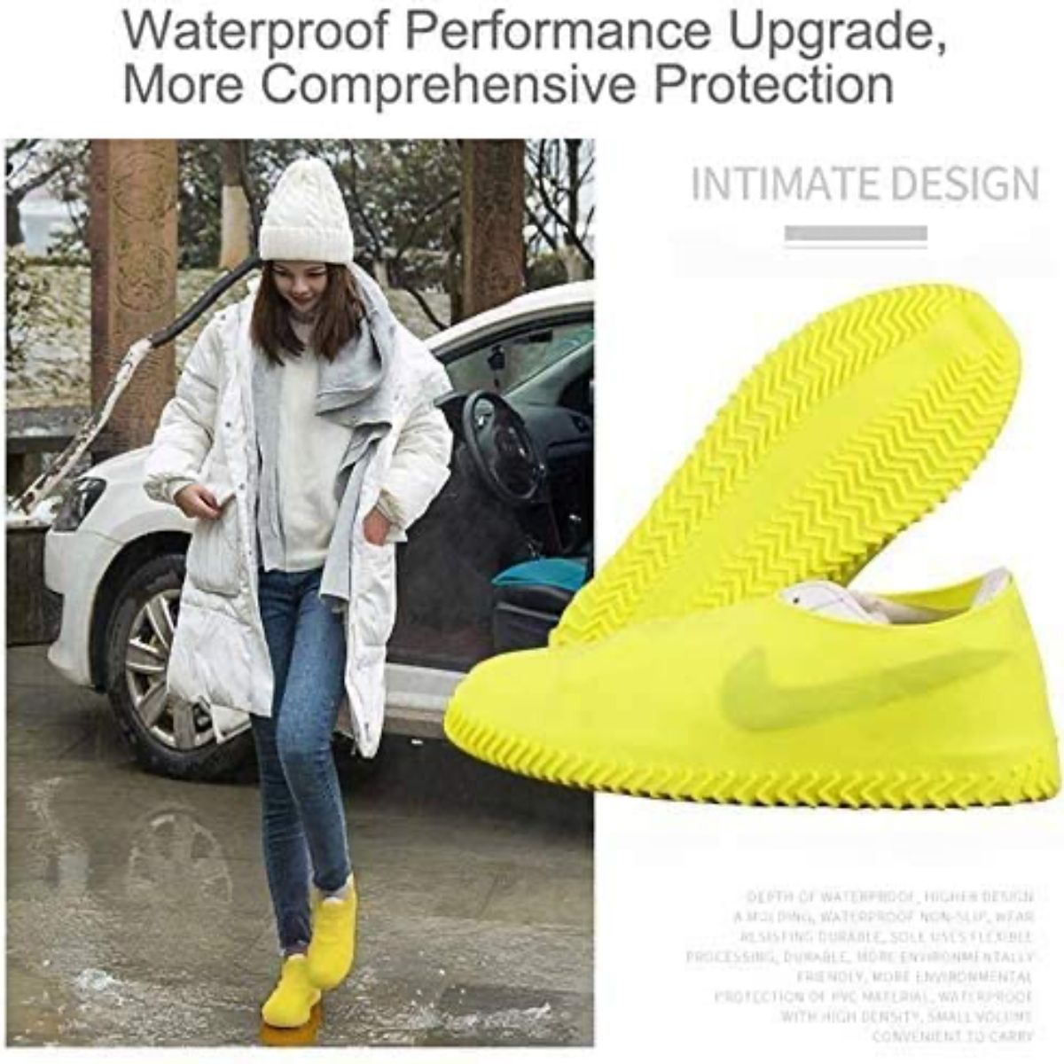 Waterproof Shoes Boot Cover Oilproof Dustproof Rain Boot