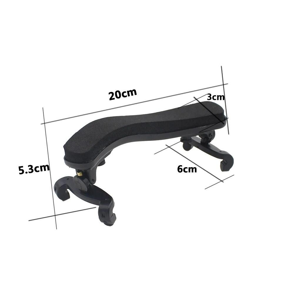 High Quality Violin Shoulder Rest Adjustable 3/4 and 4/4 Universal Plastic EVA Filled Violin Accessories Musical Instrument Acce