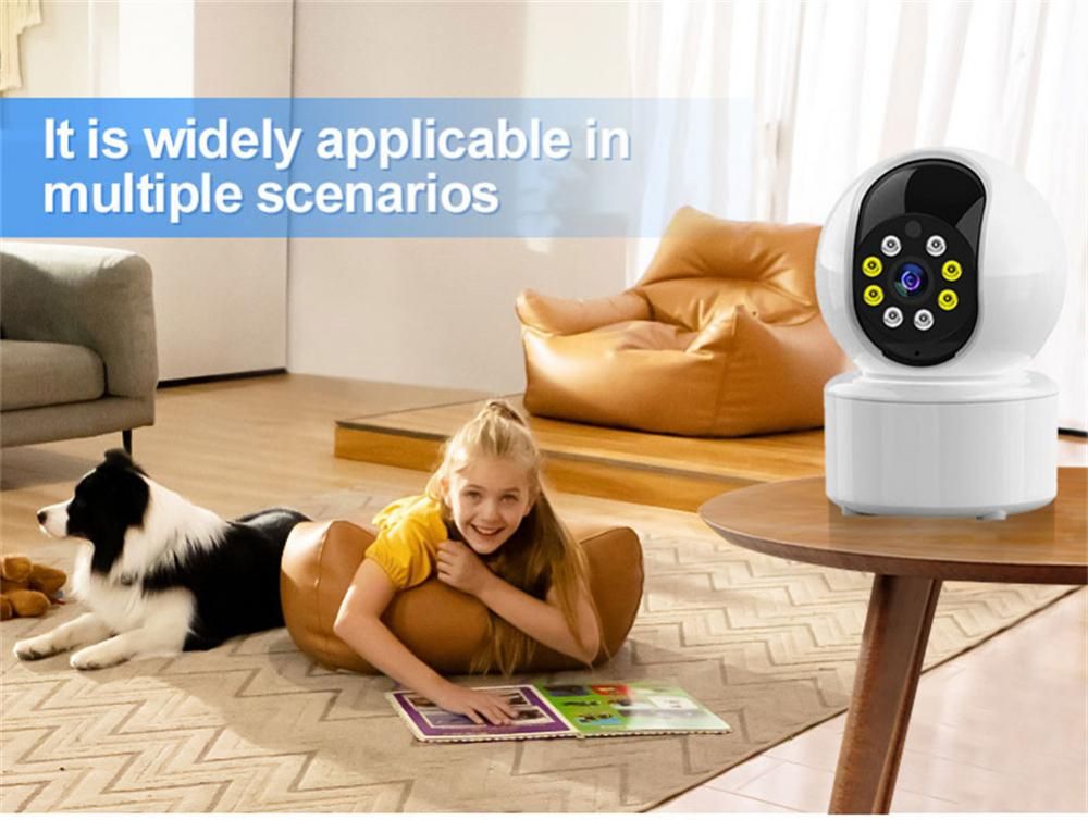 1080p Hd Mini Wifi Ip Camera Security Home Cctv Camera Dual Light Source Wifi Wireless Camera Home Remote Mobile Phone Indoor