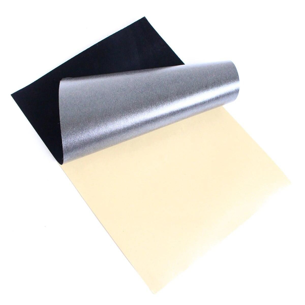 Waterproof Flocking Adhesive Sheets with Sticky Glue Back for DIY Crafts Furniture Non-slip Pads 10pcs/set