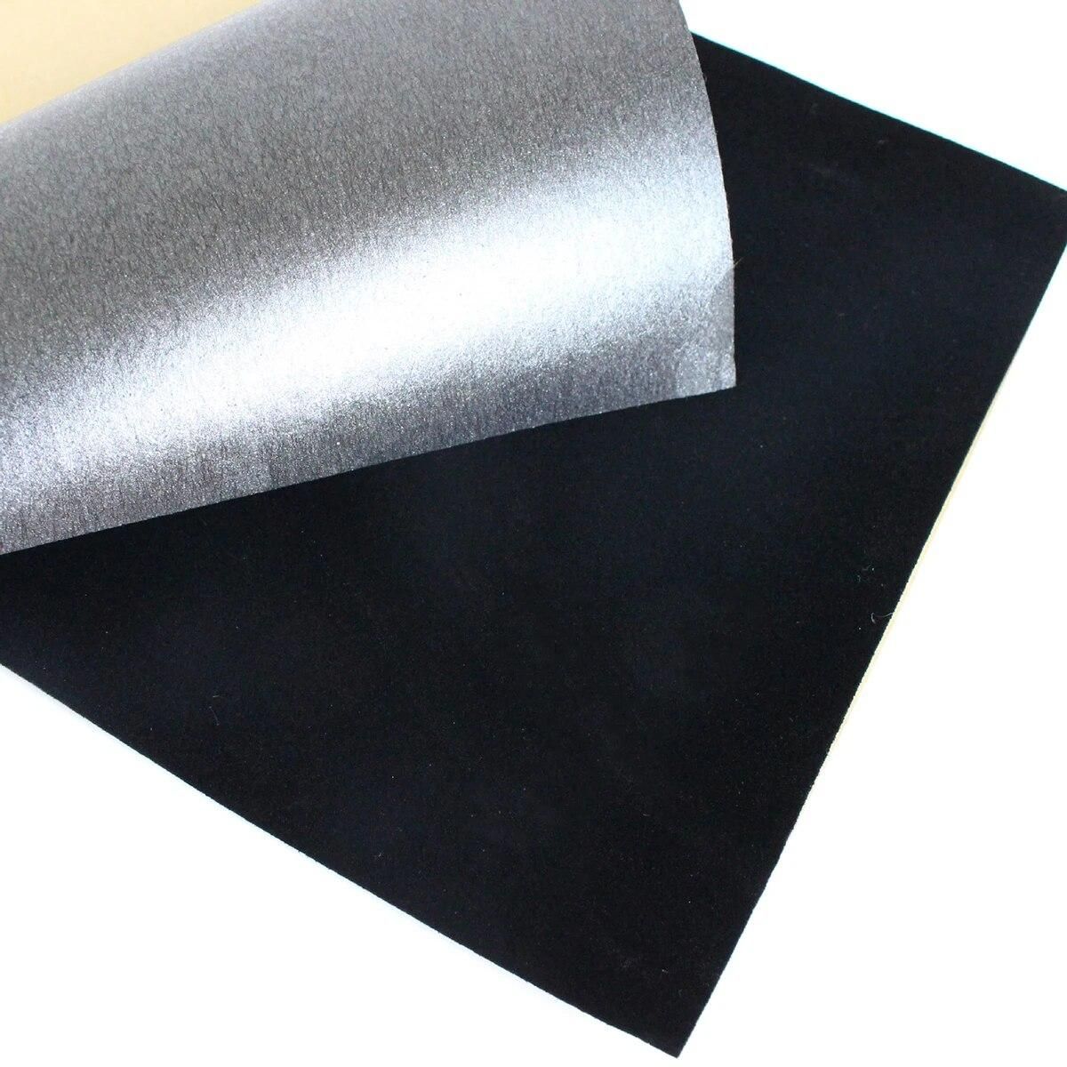 Waterproof Flocking Adhesive Sheets with Sticky Glue Back for DIY Crafts Furniture Non-slip Pads 10pcs/set