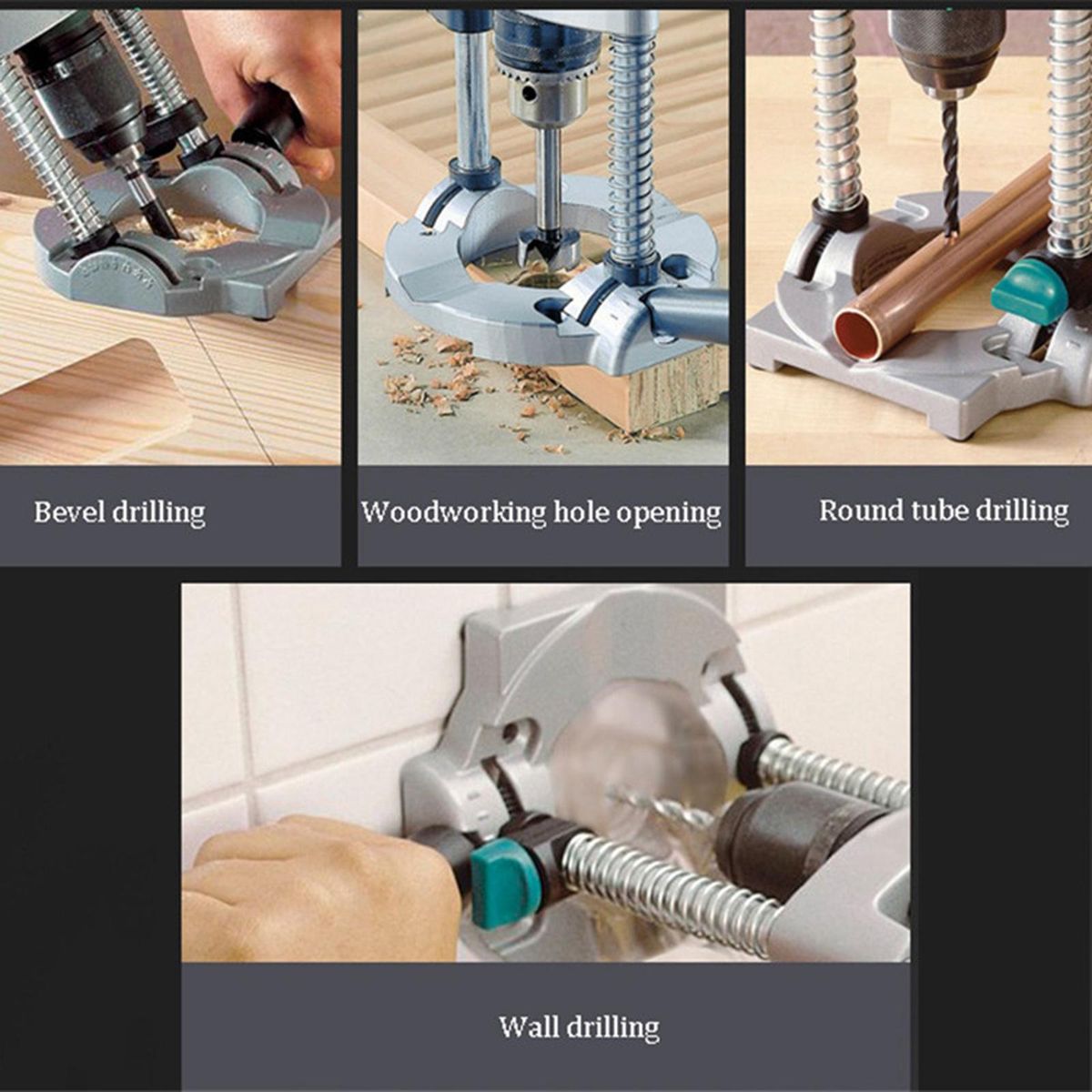 Electric Drill Bracket Attachment  Stand Clamp Support