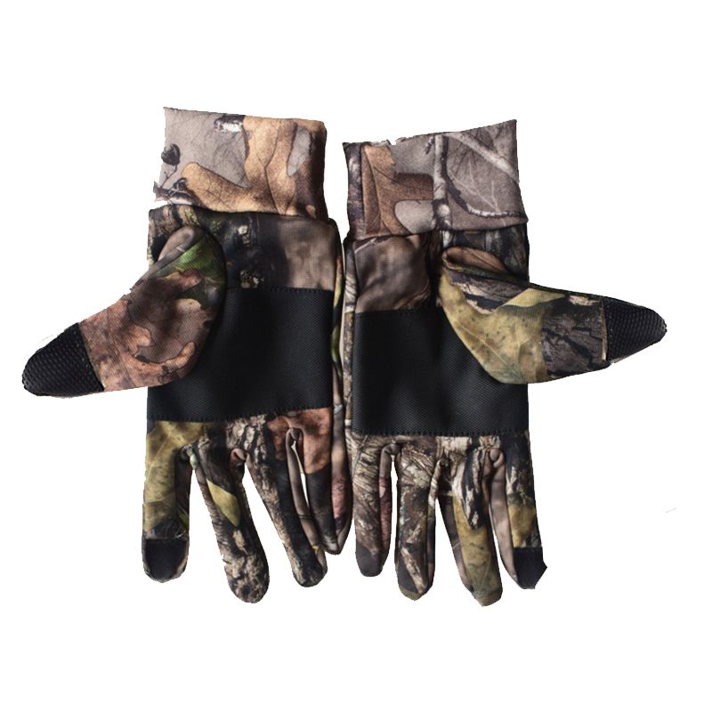 Men Winter Warm Camouflagetouch Screen Fishing Glo