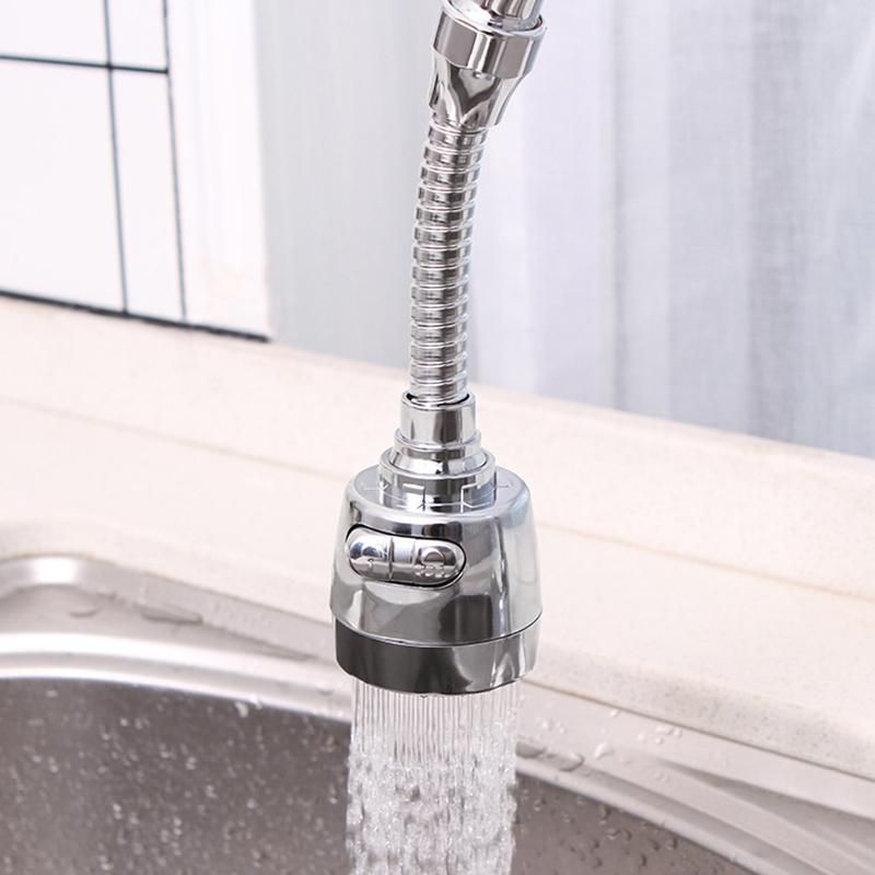 1pc Household Water Faucet Filter Extender Rotating