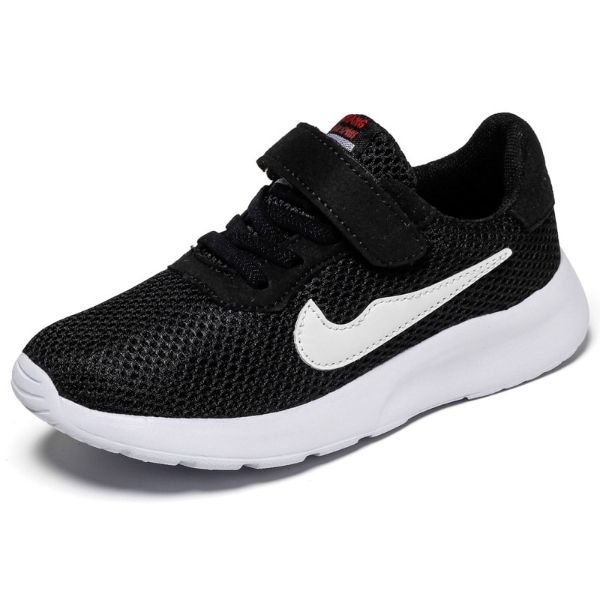 Boy Fashion Breathable Sneakers Black