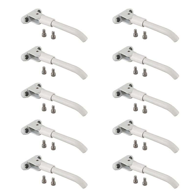 10Pcs Scooter Parking Stand Kickstand for Xiaomi Mijia M365 Electric Scooter Skateboard Accessories White Tripod