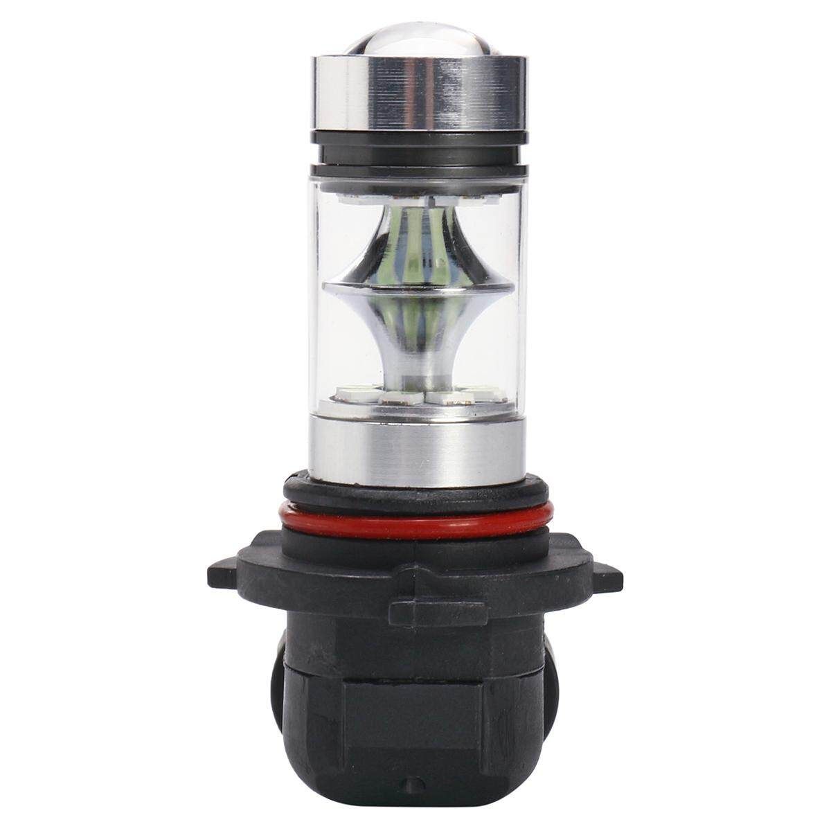 2pcs 9006 HB4 100W LED 8000K Blue Car Projector Fog Driving Light Bulbs