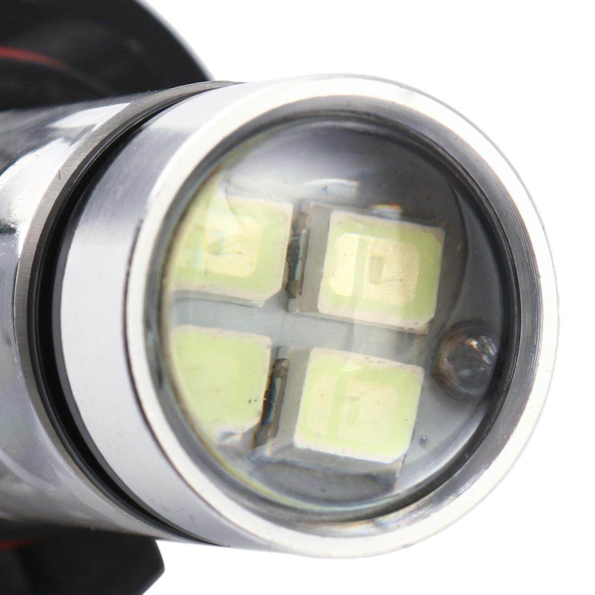 2pcs 9006 HB4 100W LED 8000K Blue Car Projector Fog Driving Light Bulbs