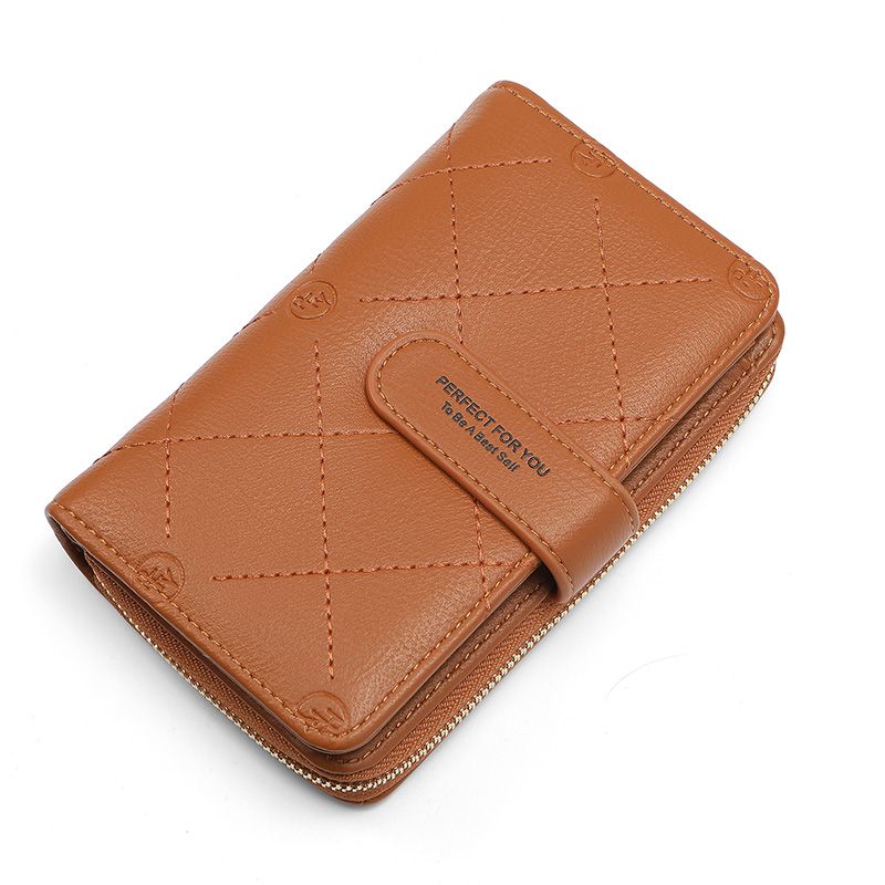 Forever Young Standard Wallet Women Card Holder Zipper Coin