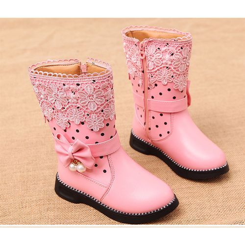 Children's Snow Boots/Martin Boots Pink