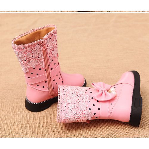 Children's Snow Boots/Martin Boots Pink
