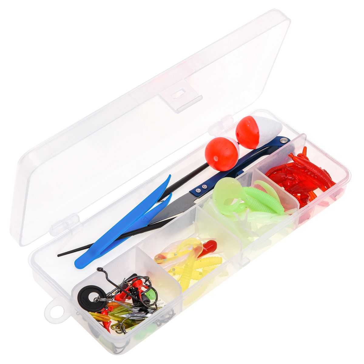 Ice Fishing Rod Reel Combo Complete Kit With Ice