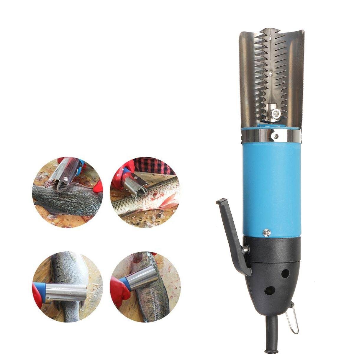100W Waterproof Electric Fish Scale Scaler Remover Scraper Kni-fe Cleaner Peeler