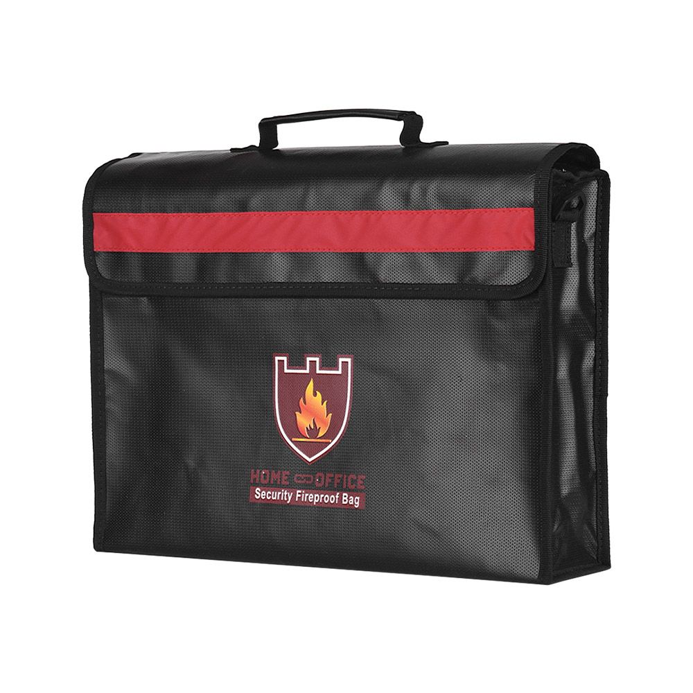Large Size Fireproof Document Bag Non-itchy Silicone Coated